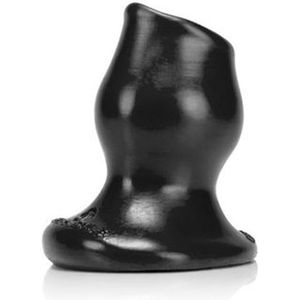 Zwarte PigHole S holle buttplug