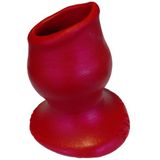 Oxballs - Pighole 5 - Holle Buttplug - Rood - Maat XXL