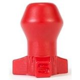 Ass Bomb holle buttplug rood - S