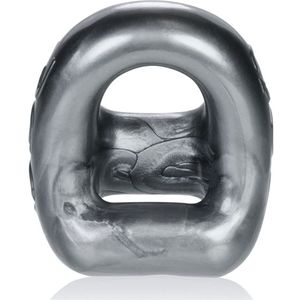 Cock Ring And Ball Sling - Steel
