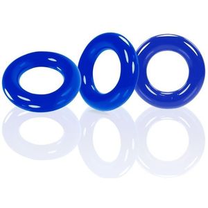 Oxballs Willy Cockring 3 Pack - Blauw