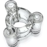 Oxballs - Heavy Squeeze - Ballstretcher met Gewicht - Transparant