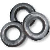 Oxballs FAT WILLY 3-pack Cockrings - Steel