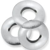 Oxballs FAT WILLY 3-pack Cockrings - Clear