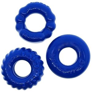 Oxballs - Bonemaker Cockring Set - 3 stuks - Blauw