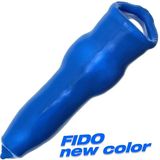 Oxballs - Fido - Penis Sleeve met Animal Knot - Rekbaar TPR - Blauw - Puppy Play