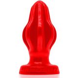 Airhole Small Finned Buttplug - Rood