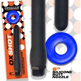 Oxballs - Oxshot Butt-Nozzle Shower Hose 12 inch & Flex Cockring