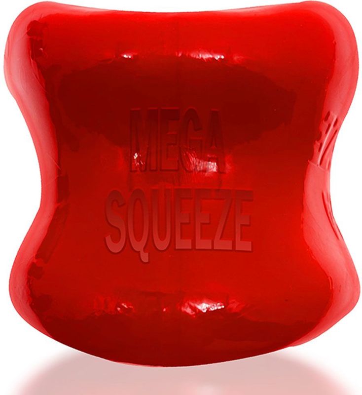 Oxballs - Mega Squeeze Ergofit Ballstretcher Red