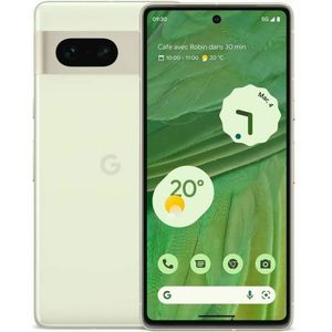 Google GA03943GB Pixel 7 Smartphone Android 5G débloqué avec Objectif Grand Angle et 24 Heures d'autonomie 128GB Vert Citron Citroengras