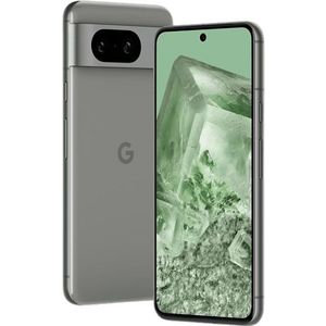 Google Pixel 8 5G (EU/UK model) Dual SIM (Nano-SIM, eSIM) | 6,2 inch Android GSM Smartphone - Internationale versie (Hazel, 256 GB + 8 GB RAM)