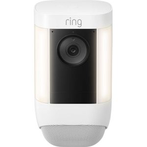 Ring Beveiligingscamera - Spotlight Cam Pro - Op Batterij - 1080p Hd-video - Wit