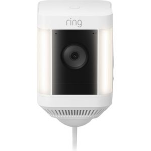 Ring Beveiligingscamera Spotlight Cam - Plus Plug-in - 1080p Hd-video - Wit