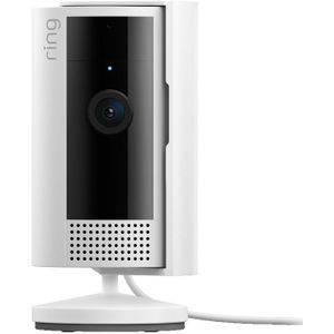 Maak kennis met de Ring Indoor Camera (2de generatie) van Amazon | huisdiercamera met stekker | 1080p HD, tweerichtingsspraak, privacykap, zelf te installeren | gratis 30 dagen Ring Protect op proef