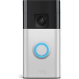 Ring Battery Video Doorbell - SN - EU, Nickel, Satin steel, Home, 2-way, 1920 x 1080 pixels, 155°, 1080p
