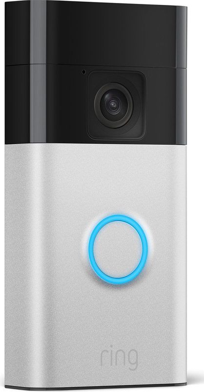 Ring Battery Video Doorbell - SN - EU, Nickel, Satin steel, Home, 2-way, 1920 x 1080 pixels, 155°, 1080p
