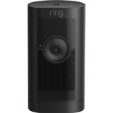 Ring Stick Up Cam Pro Plug-In - Beveilingscamera op Adapter - Binnen en Buiten - Zwart