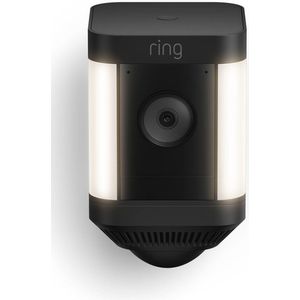 Ring Spotlight Cam Plus - Batterij- Beveiligingscamera - Zwart