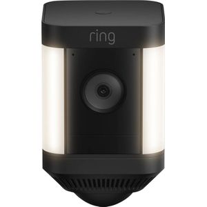 Ring Smart Beveiligingscamera Spotlight Cam Plus Battery Zwart (8sb1s2-beu0)