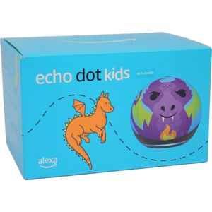 Amazon - Echo Dot Kids - Slimme Luidspreker - Veelkleurig - Draakontwerp
