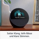 Amazon - Echo Spot - Bluetooth-luidspreker - Zwart - Kunststof