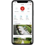 Ring Spotlight Cam Pro Batterij Beveiligingscamera 2K video Zwart