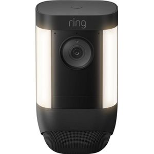 Ring Beveiligingscamera Spotlight Cam Pro - Op Batterij - 1080p Hd-video - Zwart