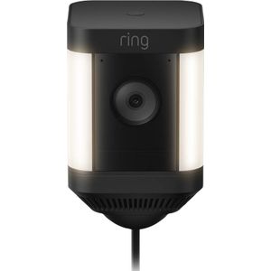 Ring Spotlight Cam Plus Plug-in Zwart
