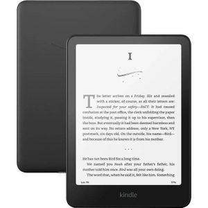 Amazon Kindle Paperwhite (2024) 7 eReader - 16 GB, Zwart (7", 16 GB, Zwart), eReader, Zwart