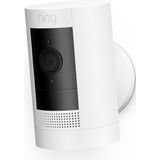 Ring Stick Up Cam Batterij - Beveiligingscamera - Draadloos - Wit