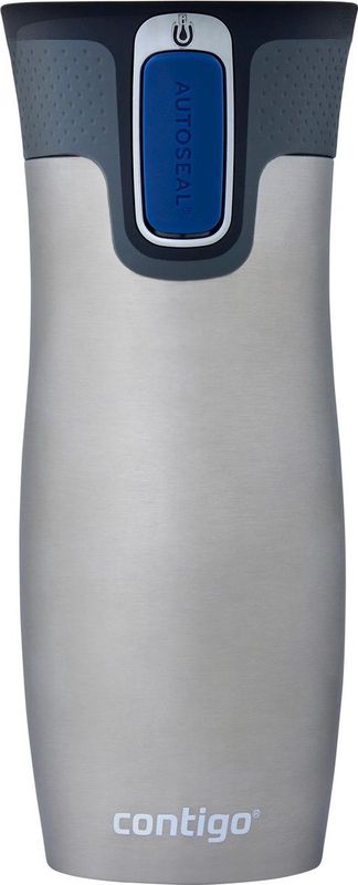 Contigo West Loop Autoseal Thermosbeker, Isoleerbeker, 470 ml - Stainless Steel