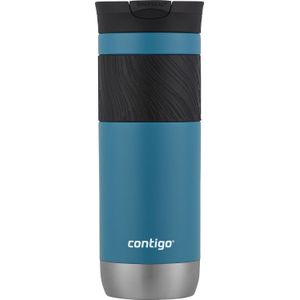 Contigo Byron 2.0 thermosbeker van roestvrij staal met snapseal-sluiting, koffiemok, reisbeker, 100% lekvrij, 590 ml