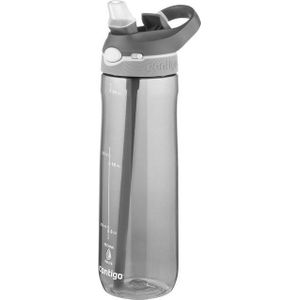 Contigo Ashland Autospout Waterfles met rietje | Grote BPA-vrije Drinkfles van 720ml | Sportfles | Lekvrije Drinkfles | Ideaal voor School, de Sportschool, Fiets, Hardlopen, Wandelen