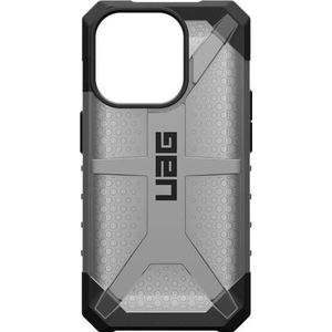 URBAN ARMOR GEAR UAG Hoesje compatibel met iPhone 15 Pro Case 6,1 inch plasma as robuuste transparante transparante militaire kwaliteit valgeteste beschermhoes