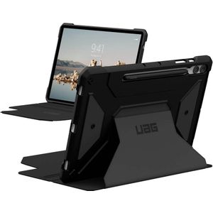 UAG - Metropolis Bookcase - Zwart - Voor Samsung Galaxy Tab S9 Plus