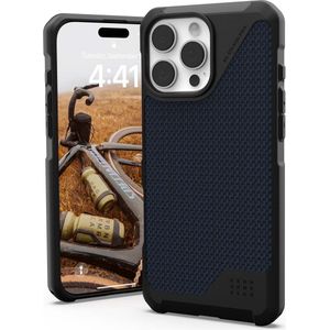 UAG Metropolis LT Apple iPhone 16 Pro Max Hoesje MagSafe Kevlar Back Cover Blauw
