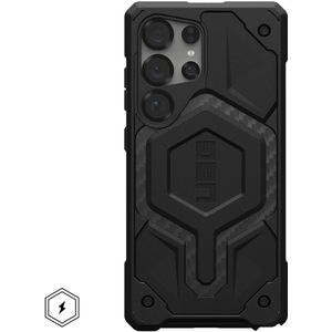 UAG Monarch Pro Backcover voor de Samsung Galaxy S25 Ultra Carbon Fiber