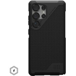 UAG Metropolis LT MagSafe Backcover voor de Samsung Galaxy S25 Ultra - Kevlar Black