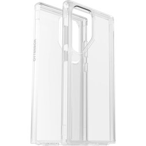 OtterBox Symmetry Clear Case voor Samsung Galaxy S23 Ultra, Schokbestendig, Valbestendig, Dunne beschermende hoes, 3x getest volgens militaire standaard, Antimicrobieel, Transparant