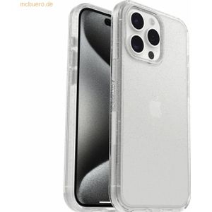 OtterBox Symmetry Clear Schutzhülle voor iPhone 15 Pro Max - Stardust clear