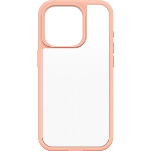 OtterBox React Backcover voor de iPhone 15 Pro - Transparant / Peach
