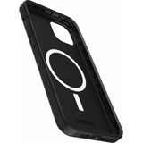OtterBox Symmetry voor MagSafe-hoesje voor iPhone 15 Plus / iPhone 14 Plus, schokbestendig, valbestendig, dun beschermend hoesje, 3x getest volgens militaire standaard, Antimicrobieel, Zwart