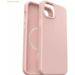 OtterBox Symmetry voor MagSafe-hoesje voor iPhone 15 Plus/iPhone 14 Plus, schokbestendig, valbestendig, dun beschermend hoesje, 3x getest volgens militaire standaard, Rose