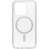 OtterBox Symmetry Clear Beschermhoes voor iPhone 15 Pro, schokbestendig, valbescherming, dun, ondersteunt 3 x meer vallen dan militaire standaard, Stardust