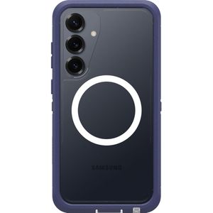 OtterBox Defender Series XT Clear Hülle mit Magneten für Samsung Galaxy S25+, stoßfest, Ultra-robust, schützende Hülle, 7X getestet nach Militärstandard, Transparent/Lila