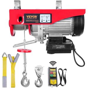 Electrische lier 12V 1000kg 15 meter | - Lieren en oprijplaten