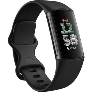 Google Charge 6, Obsidian Band / Black Aluminium Case + Sport Band
