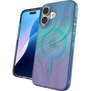 ZAGG Milan Snap Case met MagSafe voor de Apple iPhone 16 - Deep Aurora