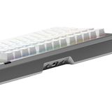 Glorious Gaming GMMK 3 PRO 75% Prebuilt toetsenbord Gamen USB + RF Wireless + Bluetooth QWERTY Amerikaans Engels Zilver