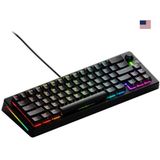 Glorious Gaming GMMK 3 65% Prebuilt toetsenbord Gamen USB QWERTY Amerikaans Engels Zwart